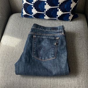 Dark Dye Kelly Jean #001 Stretch Low Waist BootLeg